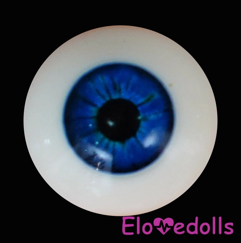 dark blue realistic glass eye color